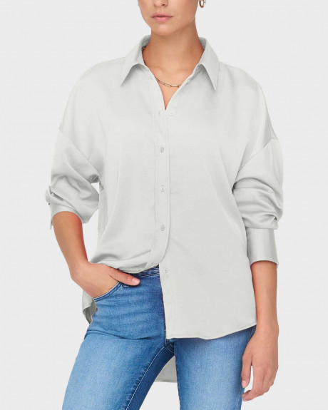 ONLY WOMEN'S SHIRT REGULAR FIT WITH COLLAR - 15303447