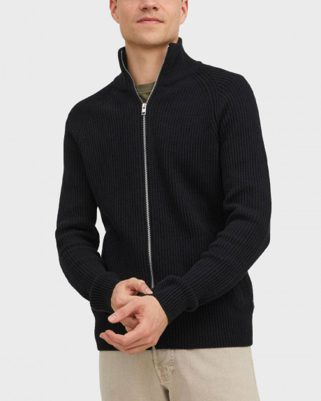 JACK & JONES ΑΝΔΡΙΚΗ ΠΛΕΚΤΗ ΖΑΚΕΤΑ ΜΕ ΦΕΡΜΟΥΑΡ - 12236310