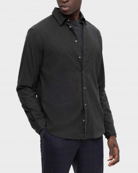 SELECTED WOMEN'S SHIRT REGULAR FIT WITH COLLAR - 16091358 - GREEN