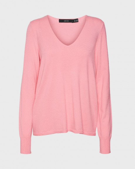 VERO MODA ΓΥΝΑΙΚΕΙΟ ΠΟΥΛΟΒΕΡ ΚΑΝΟΝΙΚΗ ΓΡΑΜΜΗ - 10290604