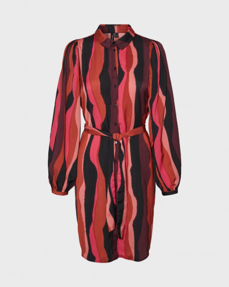 VERO MODA ΓΥΝΑΙΚΕΙΟ ΦΟΡΕΜΑ MIDI ΜΕ PRINT - 10297669