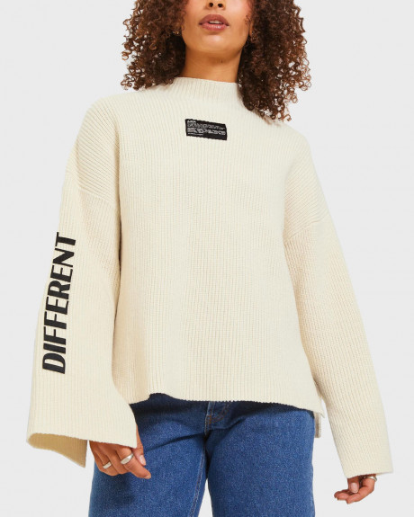 JACK & JONES XX ΓΥΝΑΙΚΕΙΟ RIB ΠΛΕΚΤΟ ΠΟΥΛΟΒΕΡ - 12240720