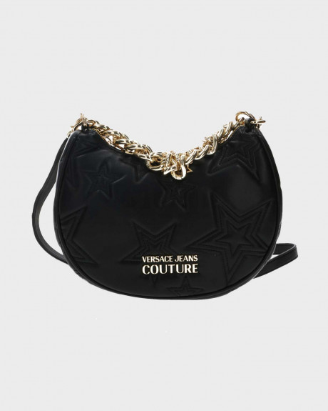 VERSACE ΓΥΝΑΙΚΕΙΑ ΤΣΑΝΤΑ ΩΜΟΥ ΜΕ ΜΕΤΑΛΛΙΚΗ ΑΛΥΣΙΔΑ - AC75VA4BC3 ZS806