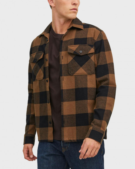 JACK & JONES MEN'S CHECKED SHIRT - 12241533
