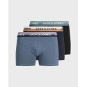 JACK & JONES ΑΝΔΡΙΚΑ ΜΠΟΞΕΡΑΚΙΑ - 12243343 - ΜΑΥΡΟ