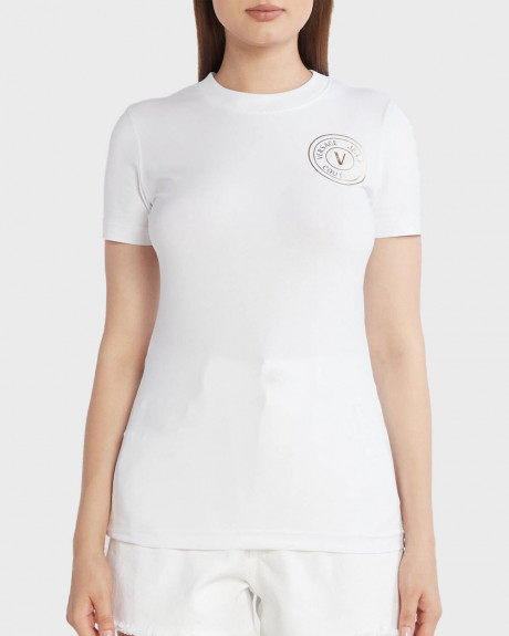 VERSACE WOMEN'S T-SHIRT - 75HAHT06CJ03T