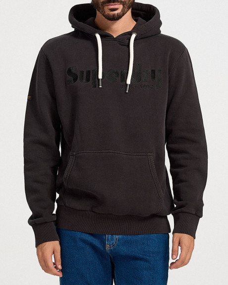 SUPERDRY ΑΝΔΡΙΚΟ ΦΟΥΤΕΡ ΜΕ ΚΟΥΚΟΥΛΑ - M2013017A