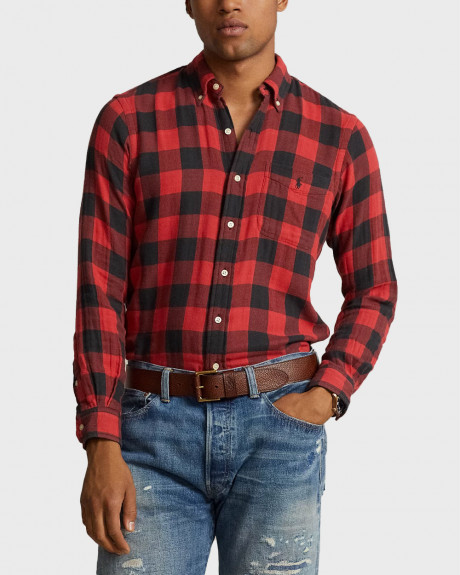 POLO RALPH LAUREN MEN'S CHECK SHIRT - 710922250003