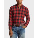 POLO RALPH LAUREN MEN'S CHECK SHIRT - 710922250003 - RED