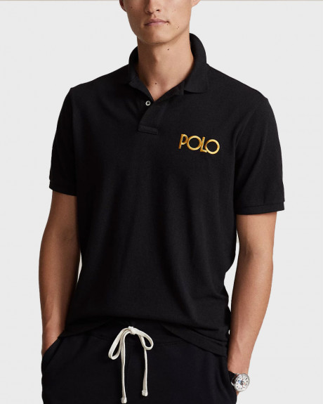 POLO RALPH LAUREN ΑΝΔΡΙΚΗ POLO ΜΠΛΟΥΖΑ ΜΕ ΚΟΝΤΟ ΜΑΝΙΚΙ - 710920206001