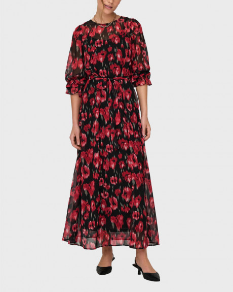 ONLY WOMEN'S FLORAL MAXI DRESS - 15305032