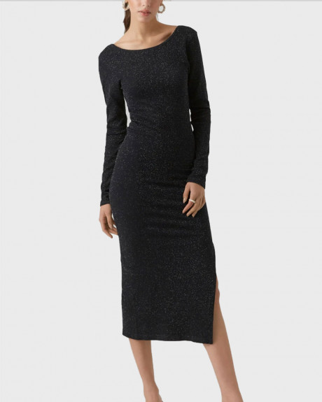 VERO MODA ΓΥΝΑΙΚΕΙΟ MIDI ΦΟΡΕΜΑ ΣΤΕΝΗ ΓΡΑΜΜΗ - 10298456