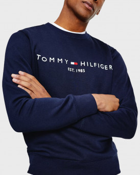 TOMMY HILFIGER MEN'S SWEATSHIRT - MW0MW11596 - BLUE