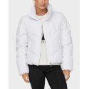 ONLY WOMEN'S PUFFER JACKET WITH HIGH NECK - 15304020 - WHITE