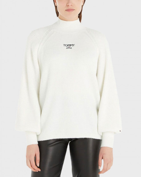 tOMMY JEANS WOMEN'S ROLL NECK PULLOVER - DW0DW16524