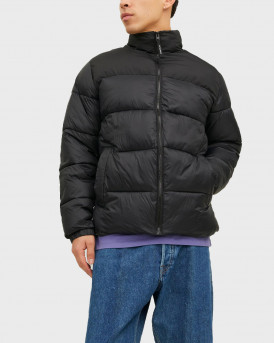 JACK & JONES ΑΝΔΡΙΚΟ PUFFER ΜΠΟΥΦΑΝ - 12235860 - ΜΑΥΡΟ