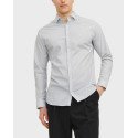 JACK & JONES MEN'S POPLIN SHIRT - 12237914  - WHITE