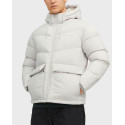 JACK & JONES ΑΝΔΡΙΚΟ PUFFER ΜΠΟΥΦΑΝ - 12238849 - ΑΣΠΡΟ