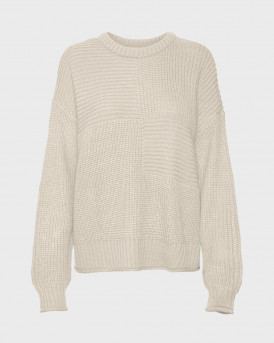 VERO MODA ΓΥΝΑΙΚΕΙΟ ΠΟΥΛΟΒΕΡ - 10291269 - ΕΚΡΟΥ