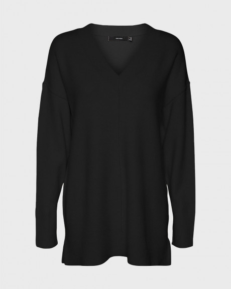 VERO MODA ΓΥΝΑΙΚΕΙΟ ΠΟΥΛΟΒΕΡ ΜΕ V ΛΑΙΜΟΚΟΨΗ - 10297305