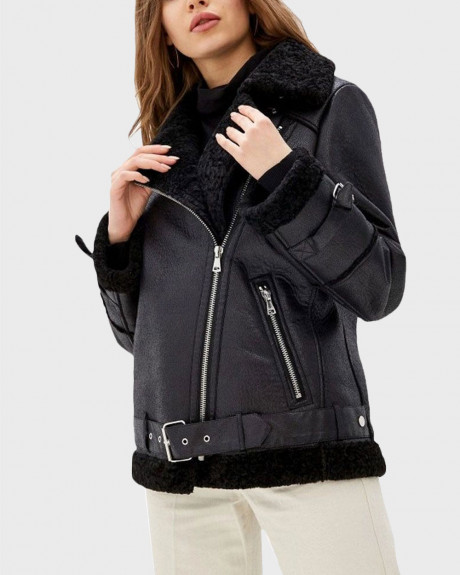 OAKWOOD ΓΥΝΑΙΚΕΙΟ ΜΠΟΥΦΑΝ ΔΕΡΜΑΤΙΝΟ - COMMUNITY 62888