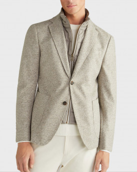 JOOP HECTON ΑΝΔΡΙΚΟ ΜΑΛΛΙΝΟ ΣΑΚΑΚΙ - 10016204 30038995 - ΜΠΕΖ