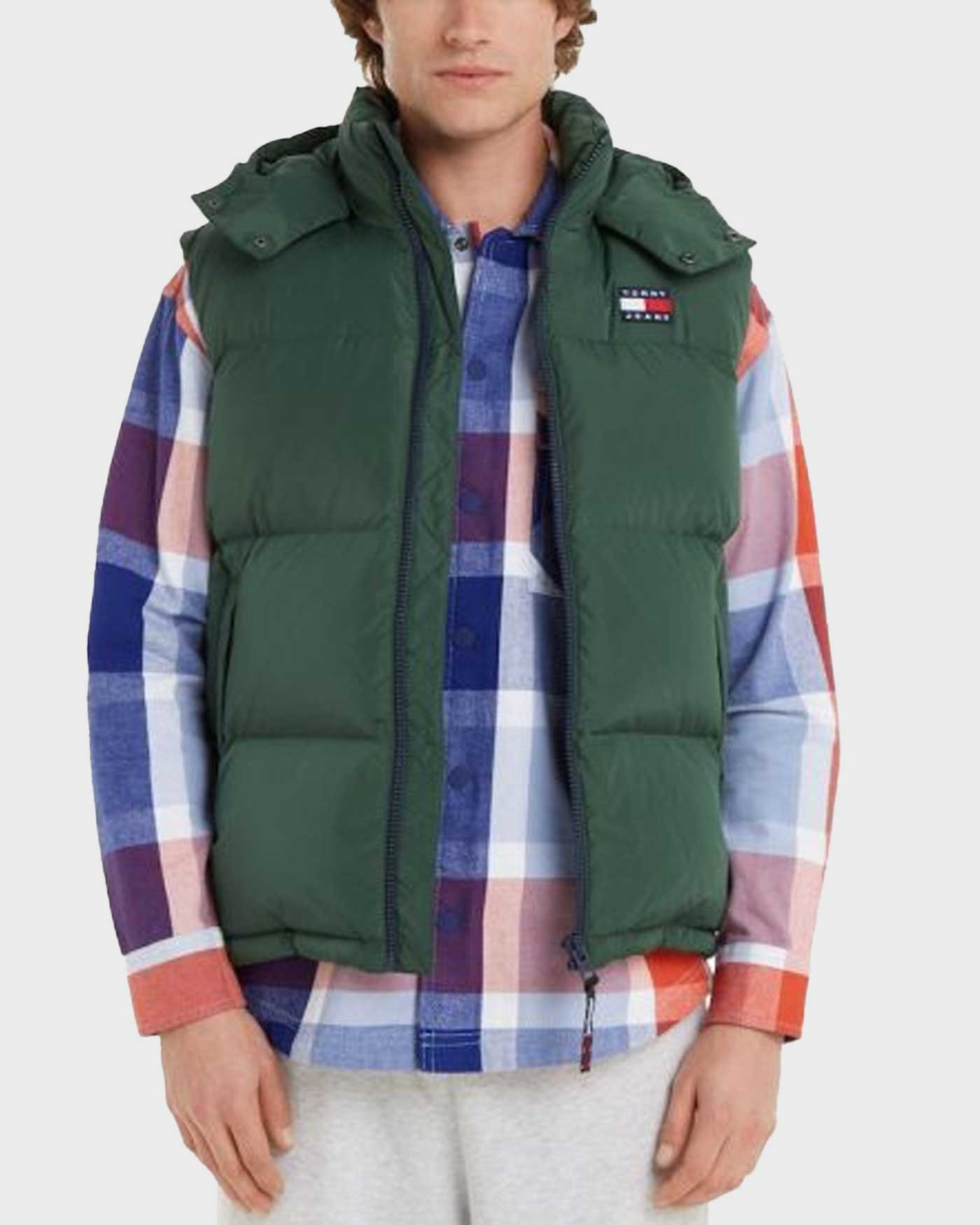 TOMMY HILFIGER MEN'S PUFFER JACKET SLEEVELESS ALASKA DM0DM14447