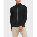JACK & JONES ΑΝΔΡΙΚΗ ΠΛΕΚΤΗ ΖΑΚΕΤΑ - 12222926 - ΜΑΥΡΟ