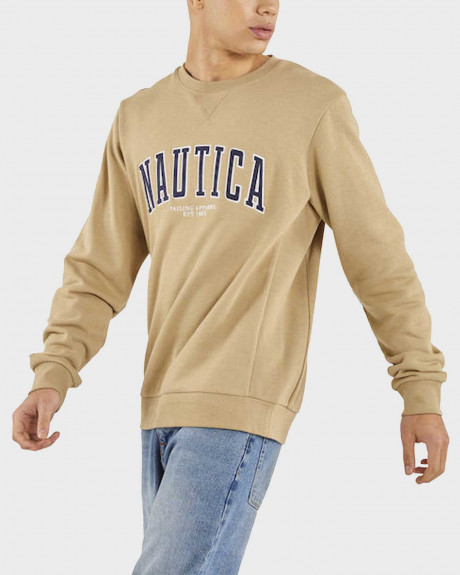 NAUTICA ΑΝΔΡΙΚΗ ΦΟΥΤΕΡ ΜΠΛΟΥΖΑ 100% ΒΑΜΒΑΚΙ - N1K01296