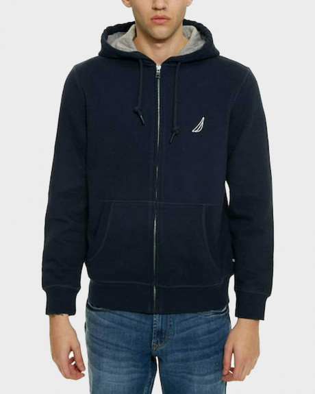 NAUTICA ΑΝΔΡΙΚΗ ΦΟΥΤΕΡ ΖΑΚΕΤΑ ΜΕ ΚΟΥΚΟΥΛΑ - K83070