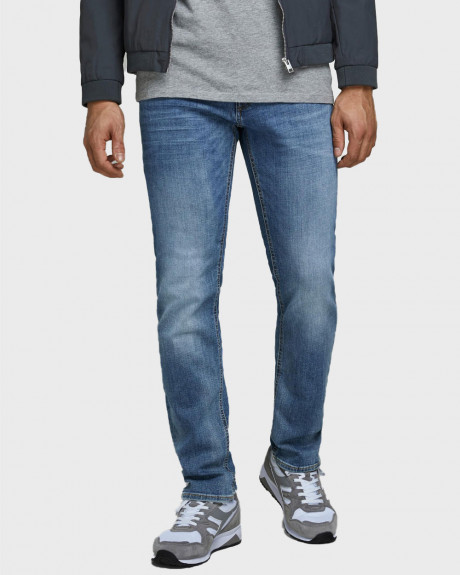 JACK & JONES ΑΝΔΡΙΚΟ ΤΖΙΝ ΠΑΝΤΕΛΟΝΙ ΣΕ ΙΣΙΑ ΣΤΕΝΗ ΓΡΑΜΜΗ - 12146866