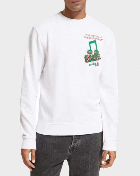 SCOTCH & SODA ΑΝΔΡΙΚΟ ΦΟΥΤΕΡ ΒΑΜΒΑΚΕΡΟ ΜΕ ΣΧΕΔΙΟ - 175379