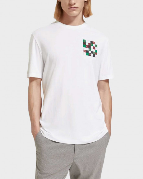SCOTCH & SODA MEN'S T-SHIRT WITH GRAPHIC DESIGN - 174583