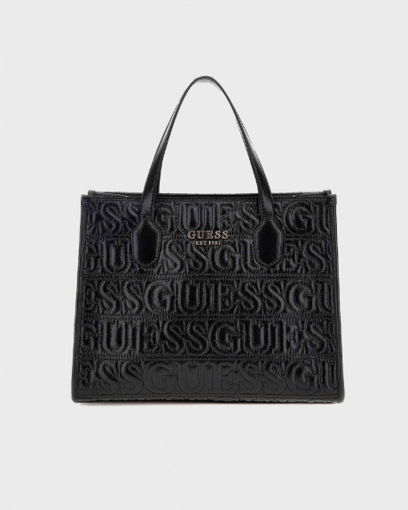 GUESS SILVANA ΓΥΝΑΙΚΕΙΑ ΤΣΑΝΤΑ TOTE - ΗWΕG866522 