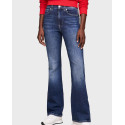 TOMMY JEANS WOMEN'S HIGH-RISE FLARE JEANS - DW0DW17156 - BLUE