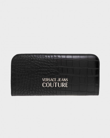 VERSACE ΓΥΝΑΙΚΕΙΟ ΠΟΡΤΟΦΟΛΙ ΜΕ ΜΕΤΑΛΙΚΟ LOGO - 75VA5PG1 ZS578