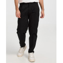 CALVIN KLEIN MEN'S TAPERED FIT TROUSERS WITH PLEATING - Κ10K111490 - BLACK