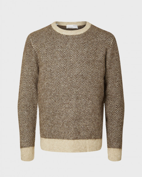SELECTED HOMME MEN'S KNIT PULLOVER - 16086699