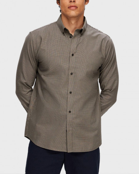 SELECTED MEN'S CHECK SHIRT - 16091988