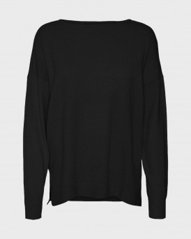 VERO MODA ΓΥΝΑΙΚΕΙΟ ΠΟΥΛΟΒΕΡ - 10290690 - ΜΑΥΡΟ