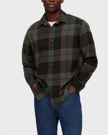 SELECTED HOMME MEN'S CHECK SHIRT - 16092032