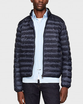 TOMMY HILFIGER MEN'S QUILTED REVERSIBLE JACKET - MW0MW18763 - BLUE