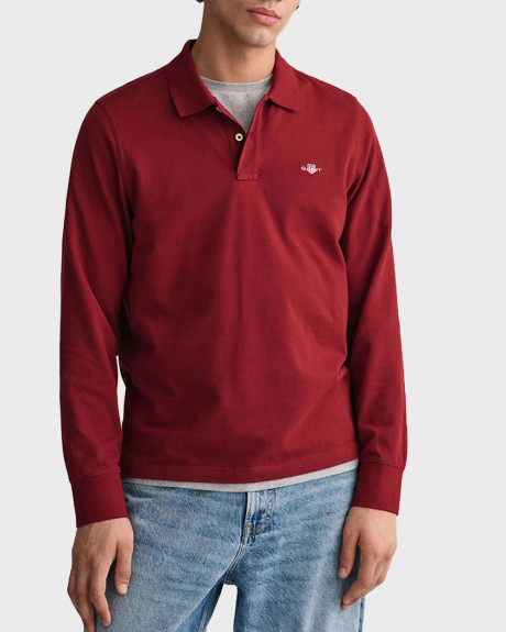 GANT ΑΝΔΡΙΚΗ POLO ΜΠΛΟΥΖΑ ΜΑΚΡΥΜΑΝΙΚΗ - 2230
