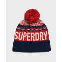 SUPERDRY ΑΝΔΡΙΚΟΣ ΣΚΟΥΦΟΣ FAIRISLE - W9010161Α - ΜΠΛΕ