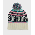 SUPERDRY ΑΝΔΡΙΚΟΣ ΣΚΟΥΦΟΣ FAIRISLE - W9010161Α - ΜΠΛΕ