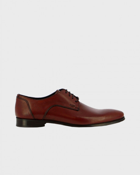 BOSS MEN'S LEATHER OXFORD SHOES - Χ4972
