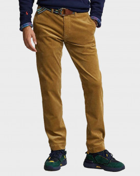 POLO RALPH LAUREN ΑΝΔΡΙΚΟ ΠΑΝΤΕΛΟΝΙ ΣΕ ΣΤΕΝΗ ΓΡΑΜΜΗ - 710922567002 - ΜΠΕΖ