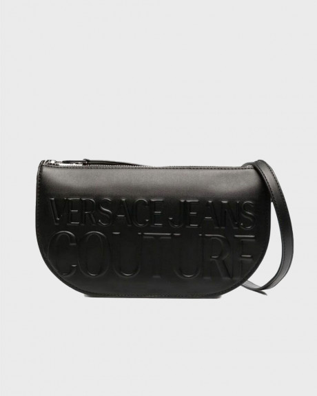 VERSACE JEANS COUTURE ΓΥΝΑΙΚΕΙΑ ΤΣΑΝΤΑ ΩΜΟΥ ΜΕ ΑΝΑΓΛΥΦΟ LOGO - AC75VA4BN3ZS41