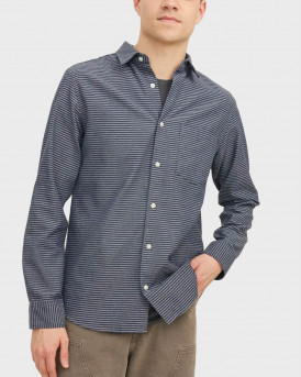 JACK&JONES MEN'S VOMFORT FIT SHIRT - 12239319 - BLUE