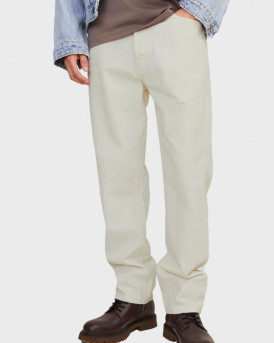 JACK&JONES JJICHRIS ΑΝΔΡΙΚΟ ΤΖΙΝ ΠΑΝΤΕΛΟΝΙ ΧΑΛΑΡΗ ΓΡΑΜΜΗ - 12252087 - ΕΚΡΟΥ